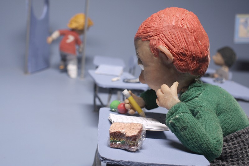 Escena artesanal de Luisito Adrenalina